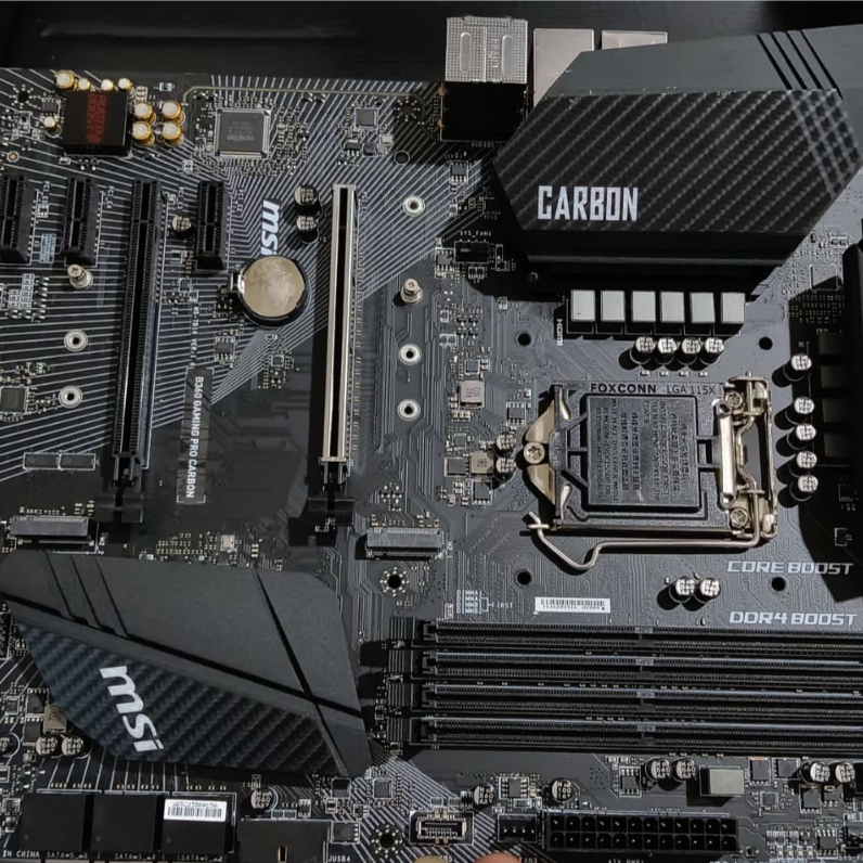 MSI Motherboards B360 GAMING PRO CARBON DDR4 Soket 1151