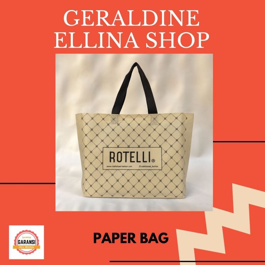 Tas Kantong Belanja Paper Bag Rotelli Sale