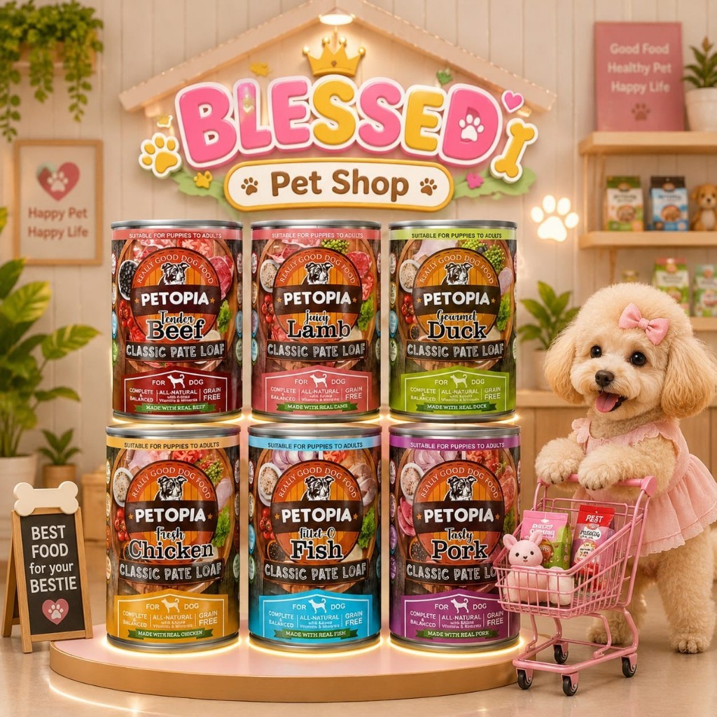 PETOPIA Dog Food Petopia Dog Food Wet All Varian Petopia Dog Food Can 380gr Petopia Dog Food Kaleng 