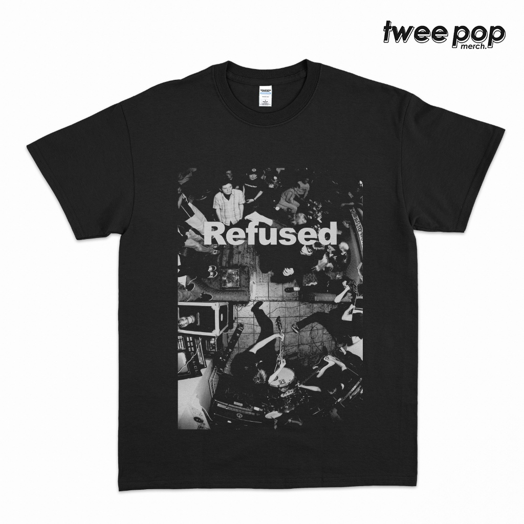 KAOS BAND REFUSED - LIVE ARTWORK / T-SHIRT BAND