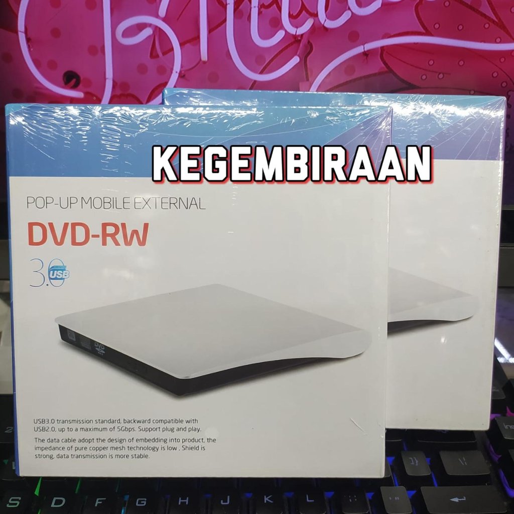 Portable DVD Writer (DVD - RW External)  DVD RW optical drive