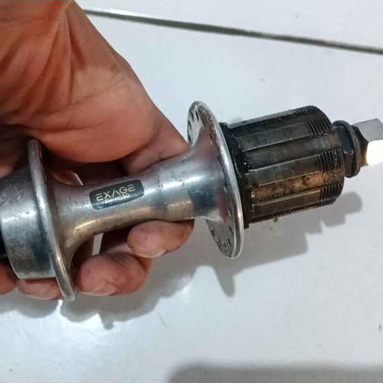 free hub shimano exage hg 50