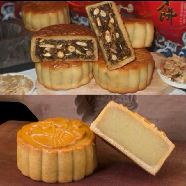 Kue Bulan Pia JUMBO BMC Tausa / Tausa Hitam / Gojin 4pcs