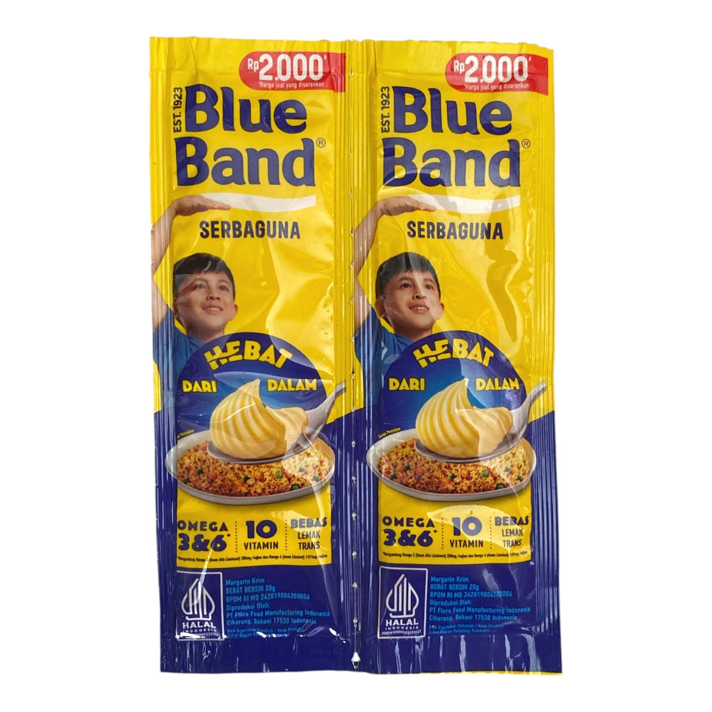 BLUE BAND Serbaguna Renteng Blueband Sachet 15 Gram