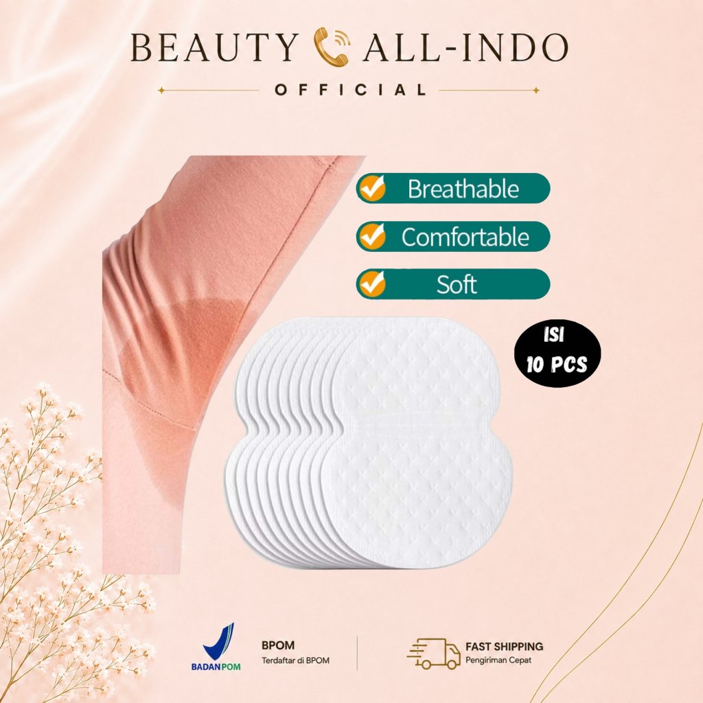 BCI - 10 pcs Deodorant Anti Ketiak Basah | Pembalut Ketiak / Armpit Pad Tempel Baju