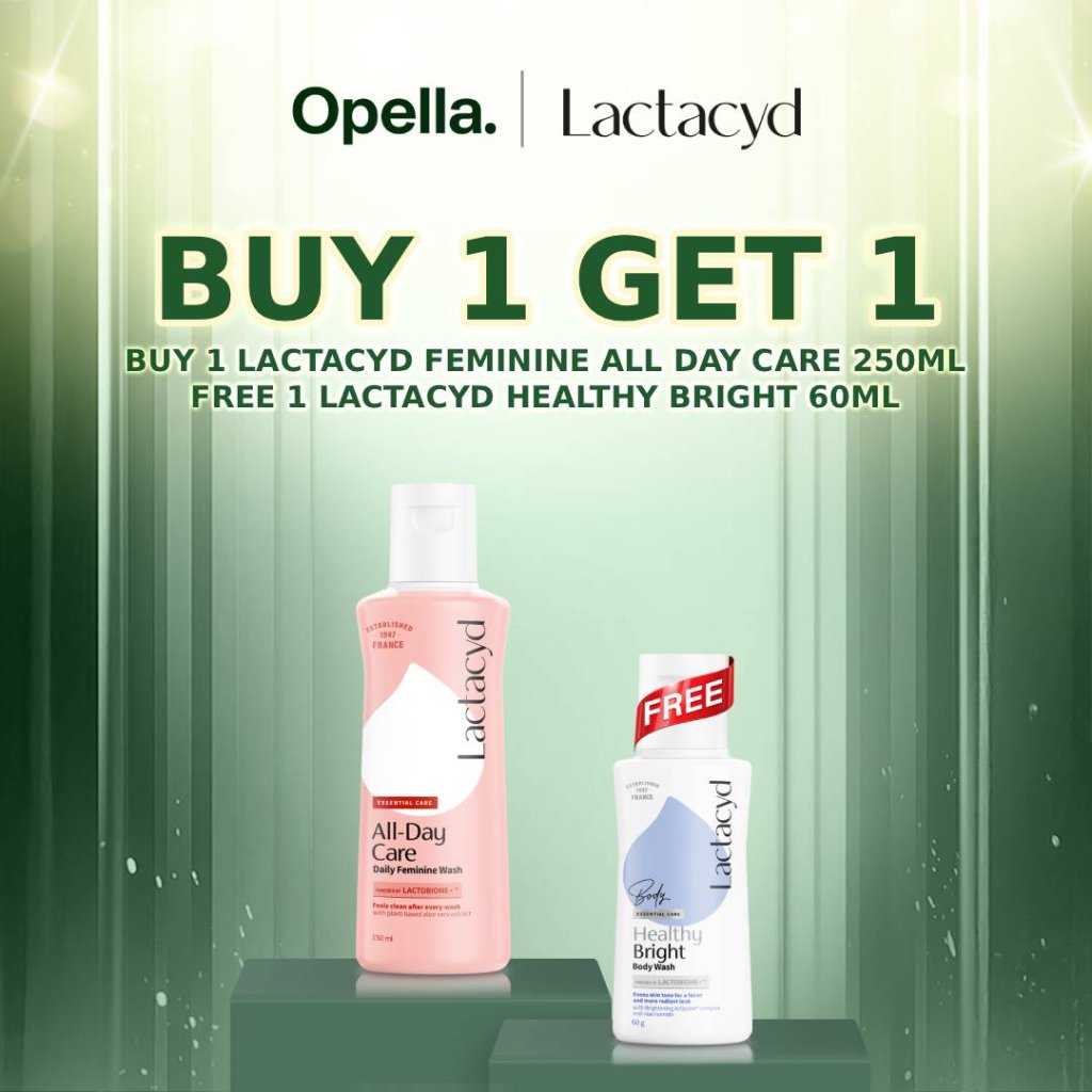 [BUY 1 GET 1] Lactacyd All Day Care Feminine Wash 250mL - Pembersih Kewanitaan untuk Melindungi dari