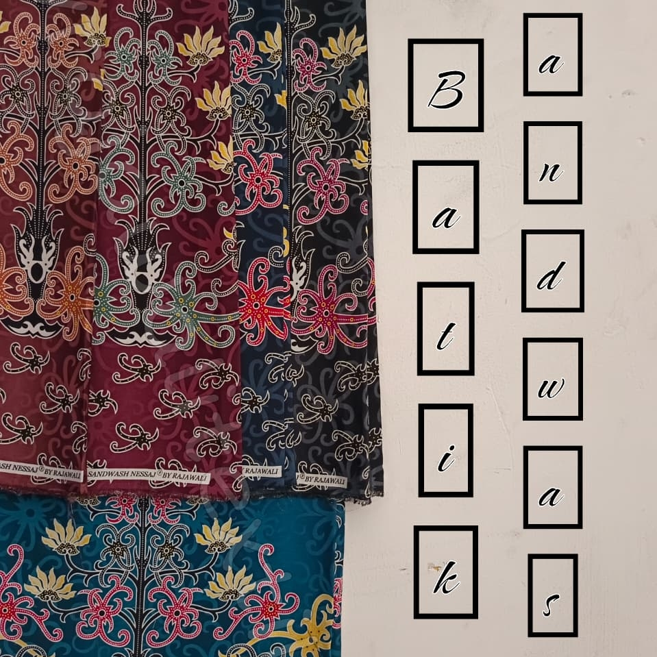 ( Per Meter ) Batik Sandwash Nessaj by CV Rajawali "SW 5113"