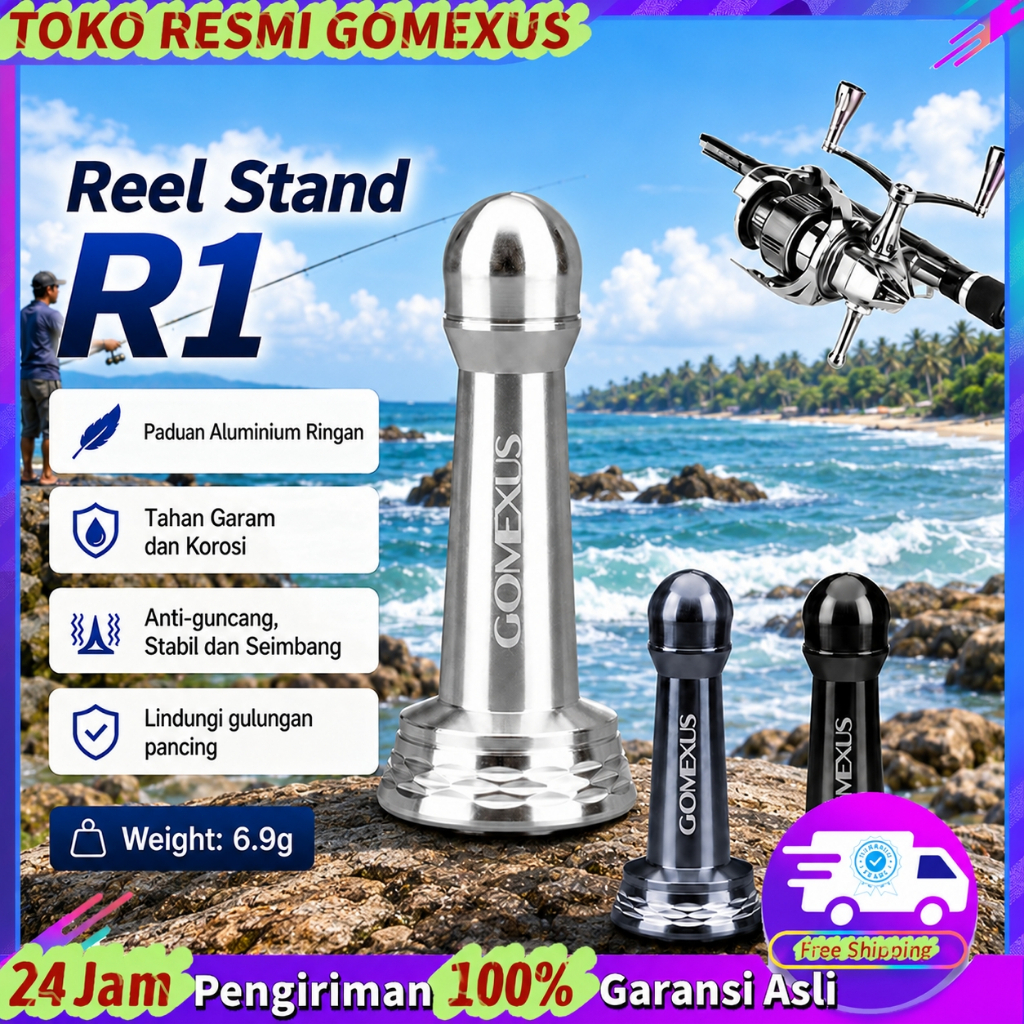 Gomexus Stand Reel 39/42mm Untuk Shimano Ryobi 1000-6000 Langsung Sesuai Deskripsi R1