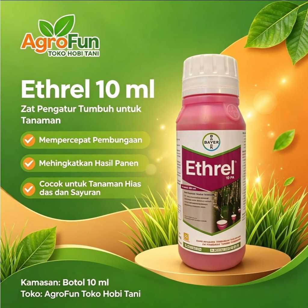 ZPT Ethrel 10 PA 500ml Merangsang Getah Karet