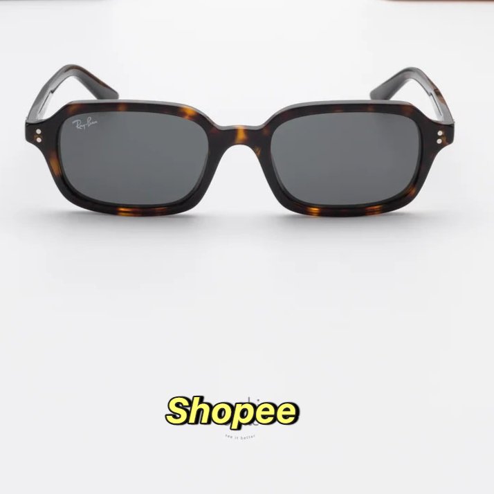 Kacamata Rayban Zuri RB4455F 135987 Tortoise / Dark Grey Original