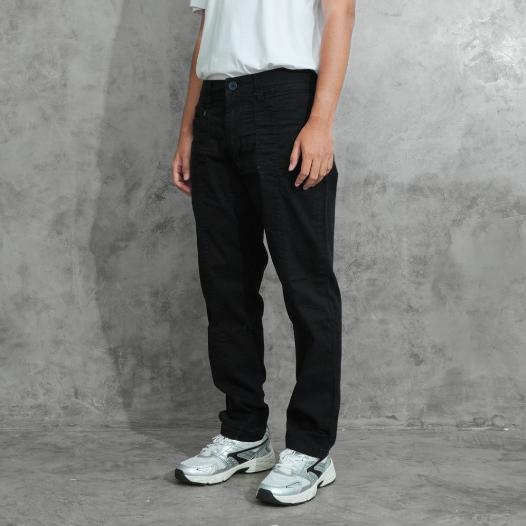 Oxygen Denim Evolve Engineered Tapered Cargo Black (703-9012)