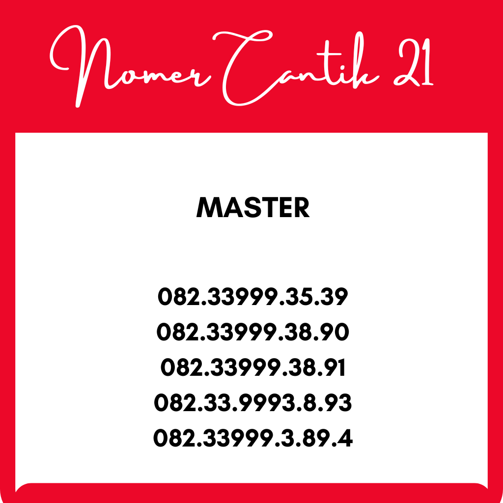 NOMOR CANTIK MURAH TELKOMSEL SERI 999
