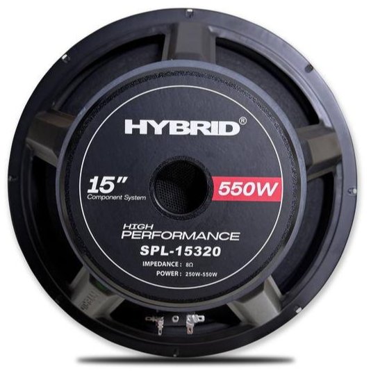 Speaker Komponen Hybrid SPL 15320 Original 15 inch subwoofer Hybrid SPL15320