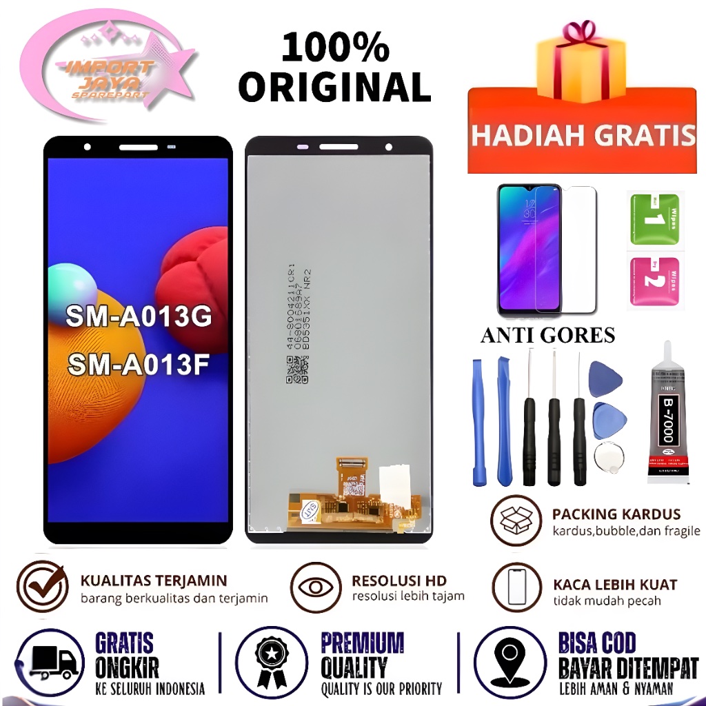 LCD SAMSUNG A01 CORE / A013 LCD FULLSET - LAYAR HP