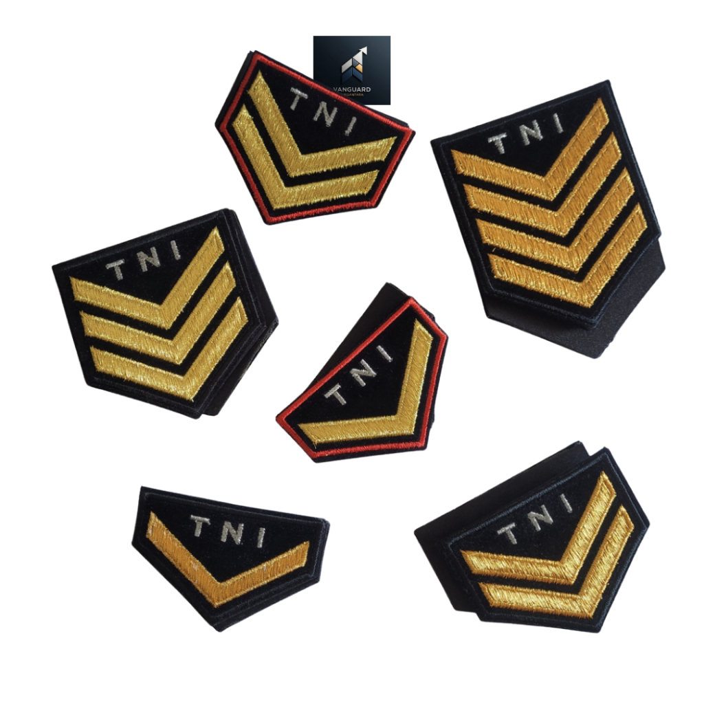 Pangkat PDU TNI AD | Pangkat PDU Upacara TNI AD | Pangkat PDU Sersan Lis Merah | Pangkat PDU Sersan 