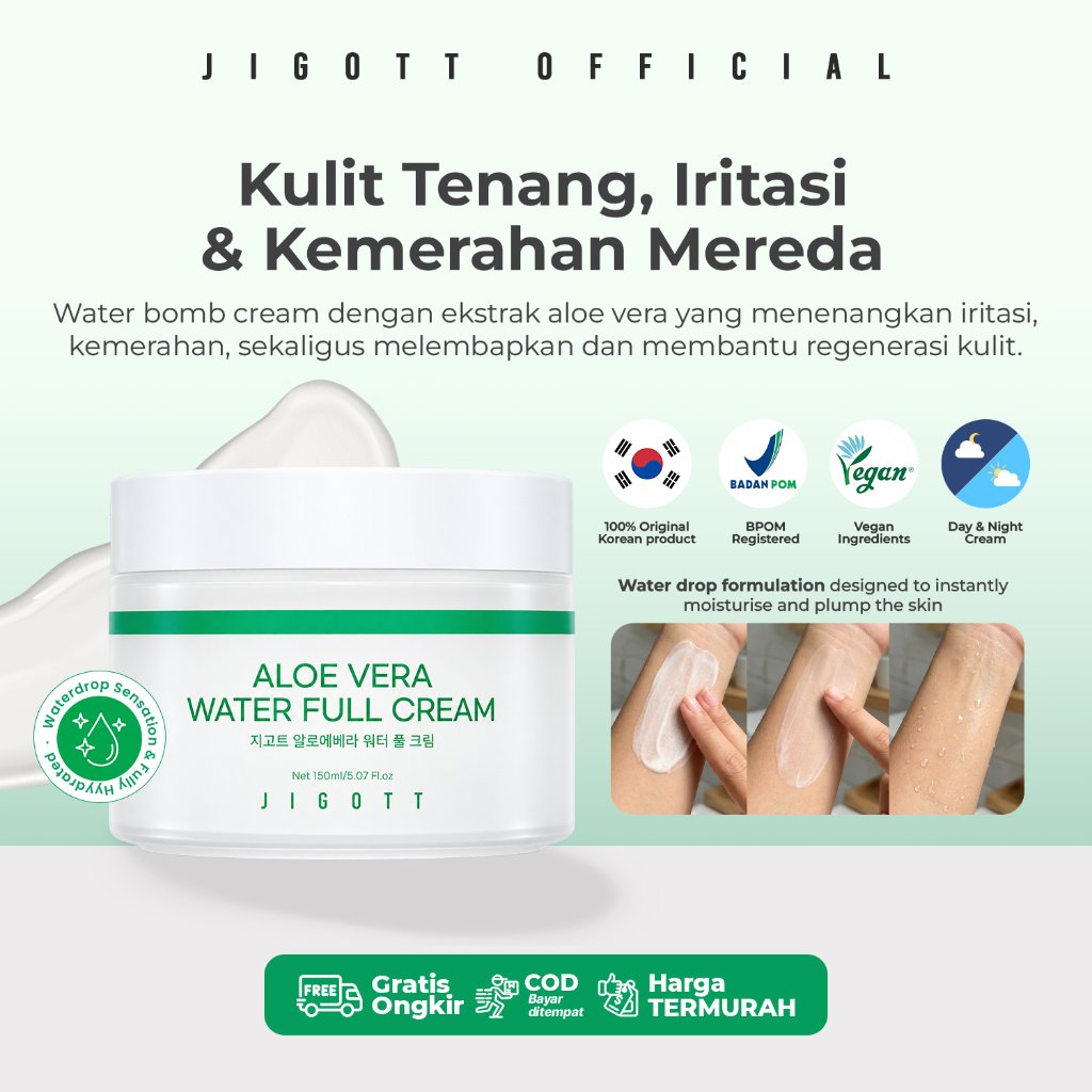 JIGOTT - Waterbomb Cream Aloe