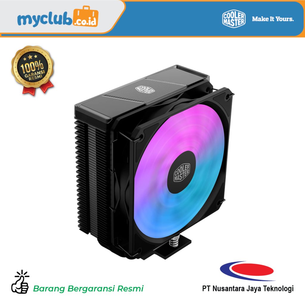 Cooler Master CPU Cooler Hyper 212 Flow ARGB [MAX-T4PN-217PA-R1]