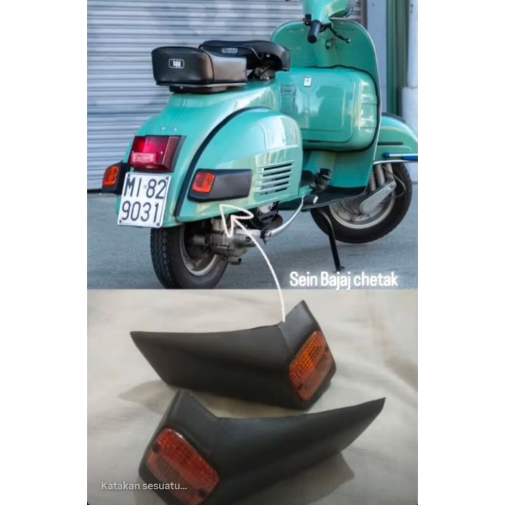 sein scooter vespa Bajaj Chetak