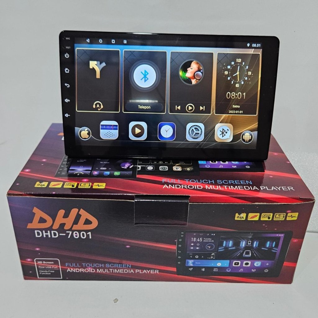 TV mobil Android Headunit android mobil merk DHD 9" Ram 2/32
