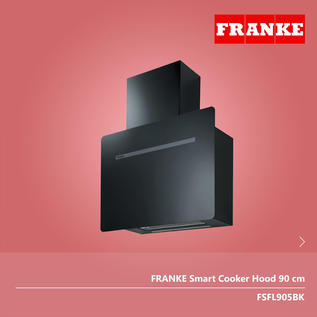 FRANKE Smart Wall-Mounted Hood/Flat Hood Cooker Hood Penghisap Asap Dapur FSFL905BK