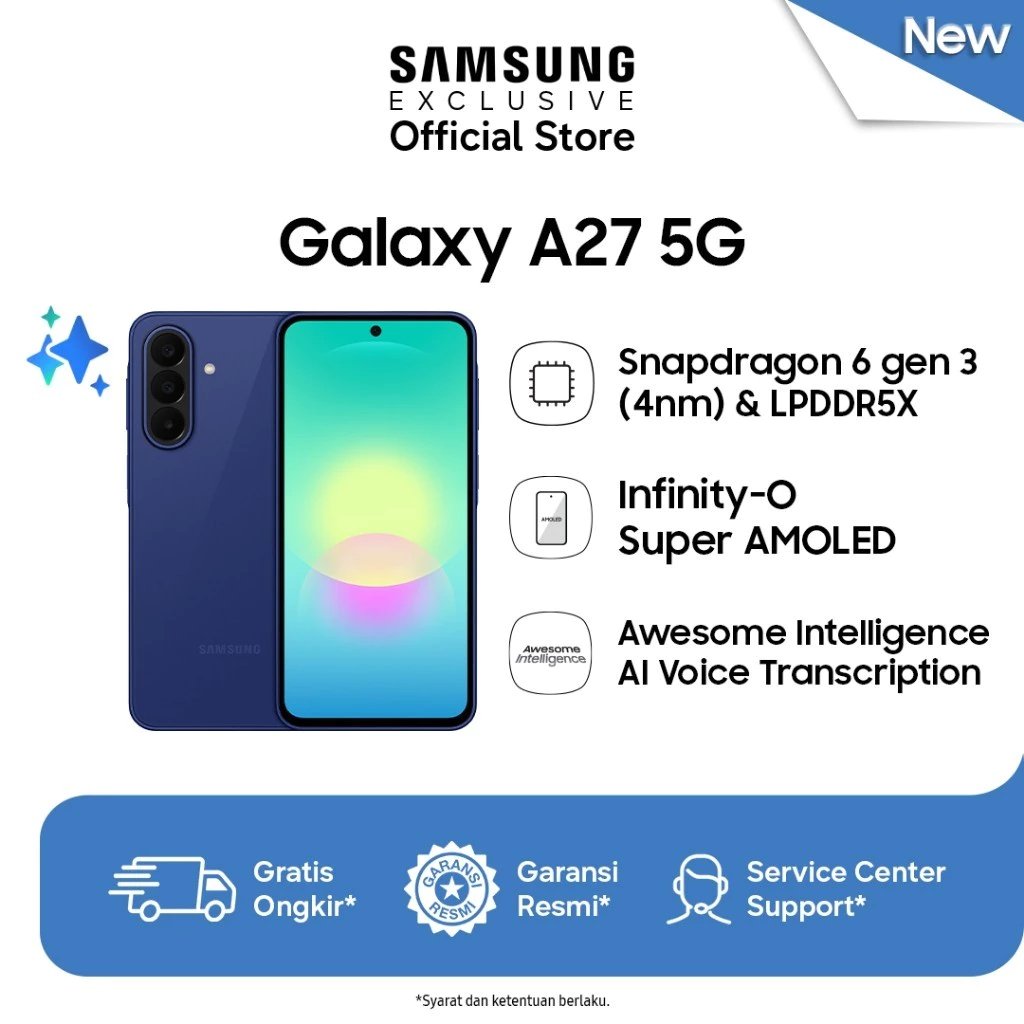 Samsung Galaxy A27 5G 6/128GB  8/256GB - | Hp AI | IP64 | 5000 mAh