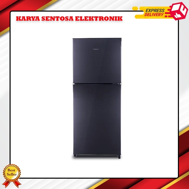 KULKAS AQUA 2 PINTU AQR-D261DG 203L AQUA AQR D261 AQRD261
