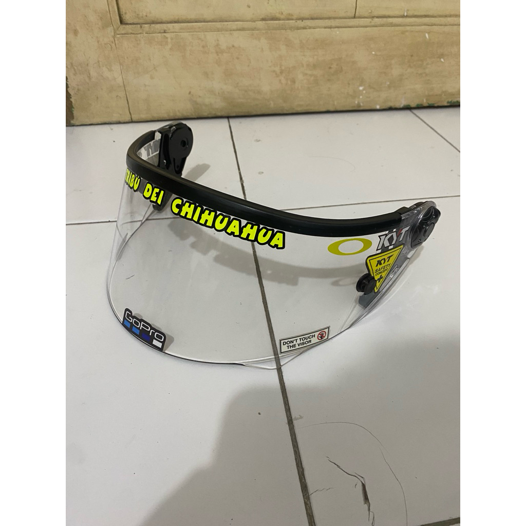 Sparepart kyt vendetta 2 visor kyt c5 rachet dan busa set vendetta