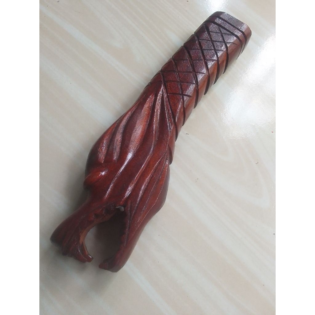 gagang golok ukir naga