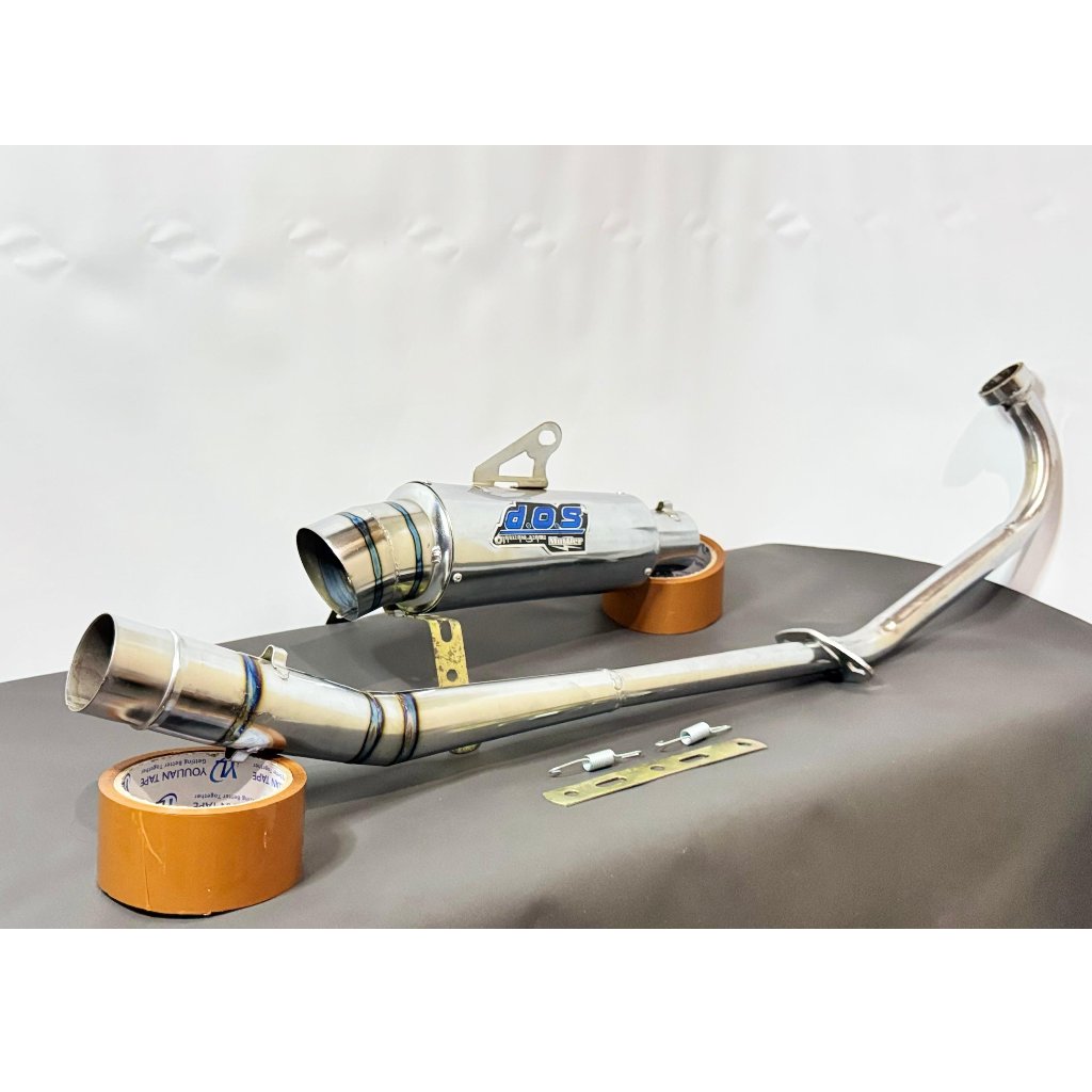 Knalpot DOS Satria FU Barong New Old Suara Bass