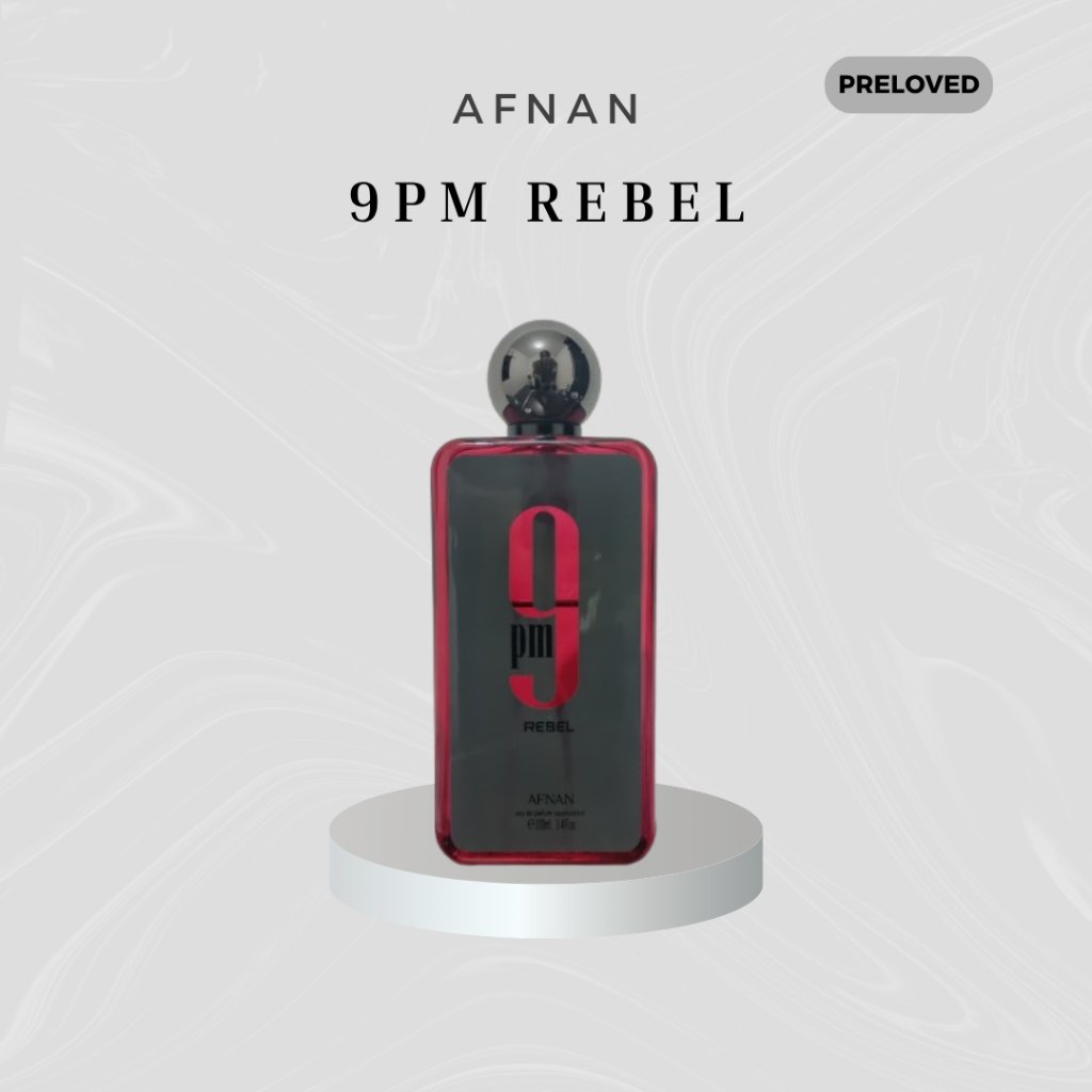 Preloved Afnan 9PM Rebel | Afnan 9PM Rebel | Preloved Parfum Original