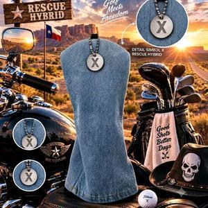 Head cover rescue golf headcover rescue golf cover hybrid golf cover rescue hybrid golf cover hybrid
