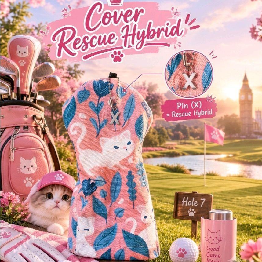 Head cover rescue golf headcover rescue golf cover hybrid golf cover rescue hybrid golf cover hybrid