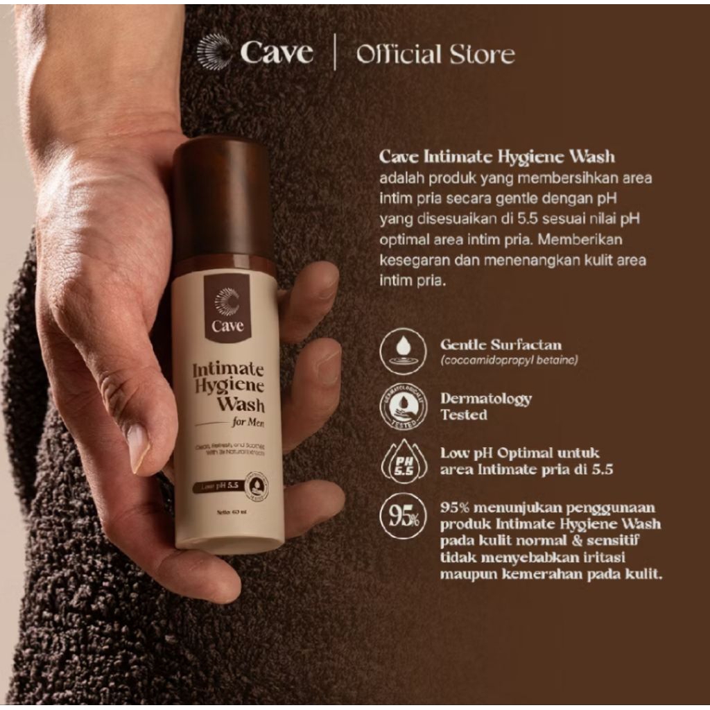 Cave Intimate Hygiene Wash For Men