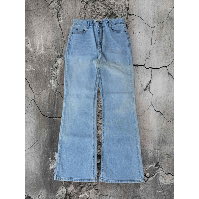 The Raw Bootcut Blue Jeans