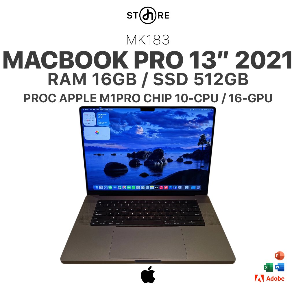Second , Macbook Pro M1PRO 2021 16" , 16/512 , Grey , MK183