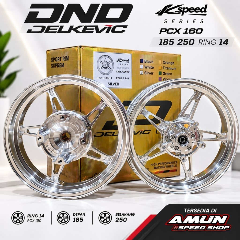 velg dnd delkevic k speed kspeed pcx 160 Abs
