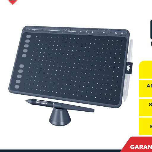 Huion HS611 Graphics Drawing Digital Pen Tablet Garansi 6 Bulan