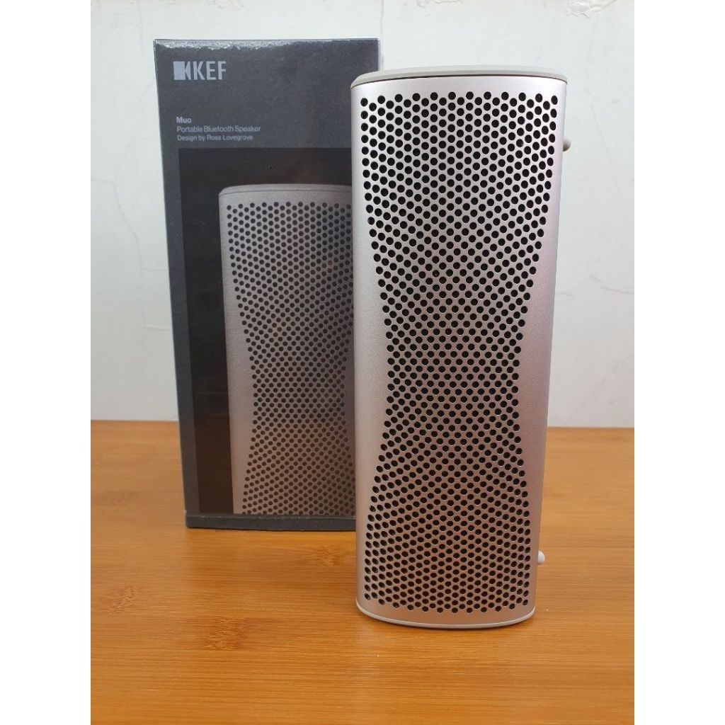 KEF Muo - 2nd Gen - Generasi Terbaru - Premium Portable Bluetooth Speaker - Hi-Fi - (BNOB)