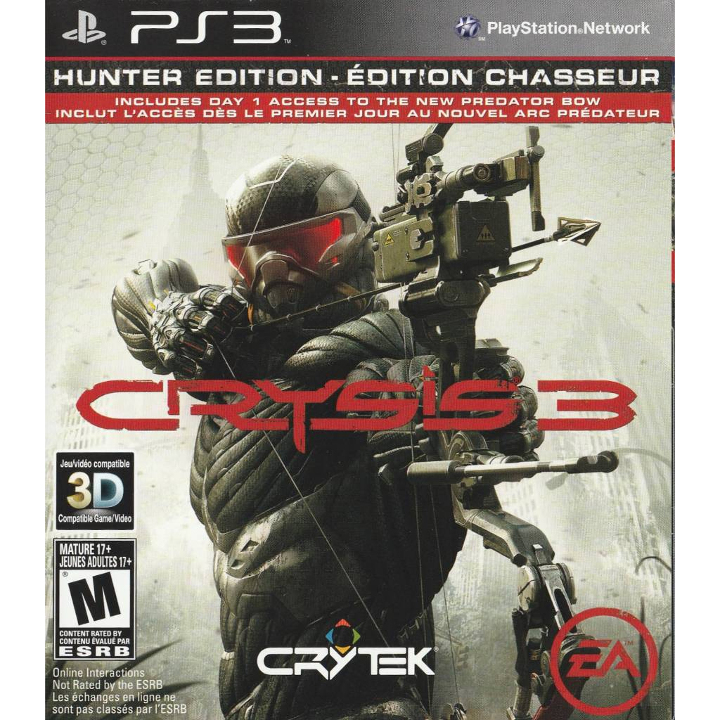 KASET GAME PS3 PKG CRYSIS 3