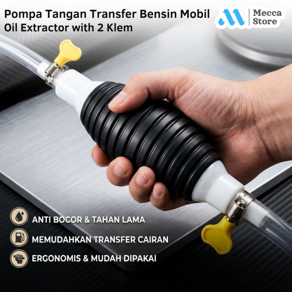 Pompa Tangan Transfer Bensin Mobil Oil Extractor