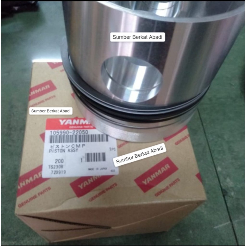 YANMAR 105990-22050 PISTON COMPLETE RING 10599022050 ASSY 105990 22050 - TS230R TS 230R - GENUINE OR