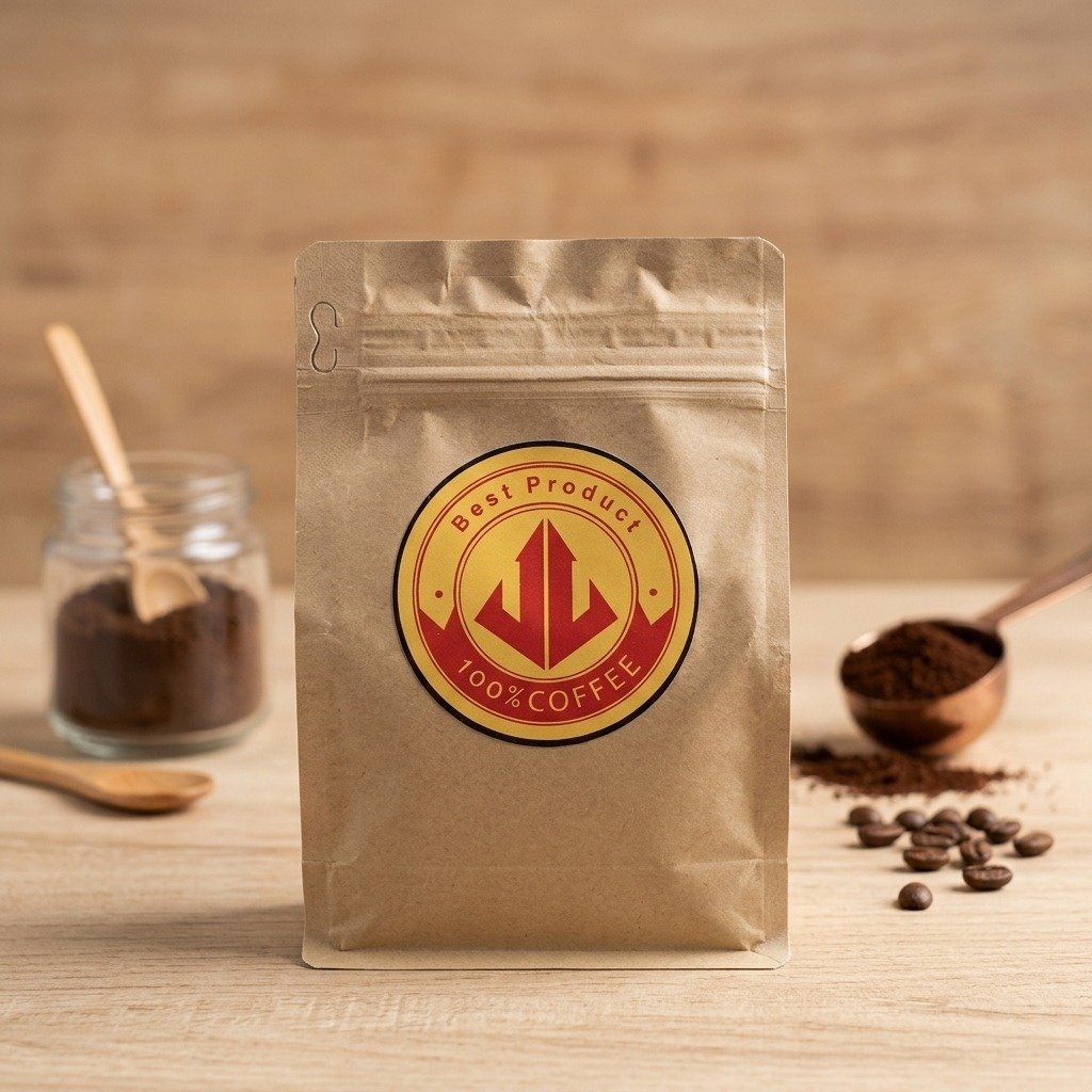 Kopi Robusta Fermentasi Buah Naga Anaerob - Low Acid & Low Caffeine - Kopi Bijik / Bubuk Premium 250