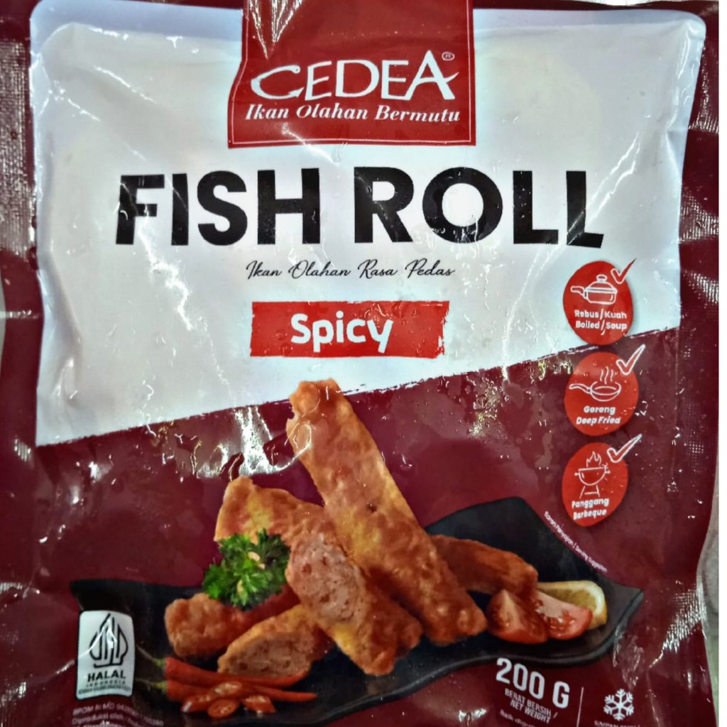 Cedea Fish Roll Spicy 200 gram