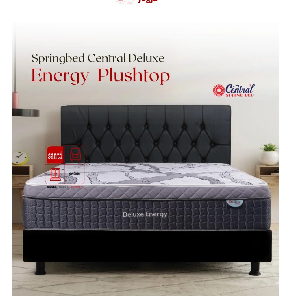 Kasur Springbed Central Energy Plushtop Kasur Full Set