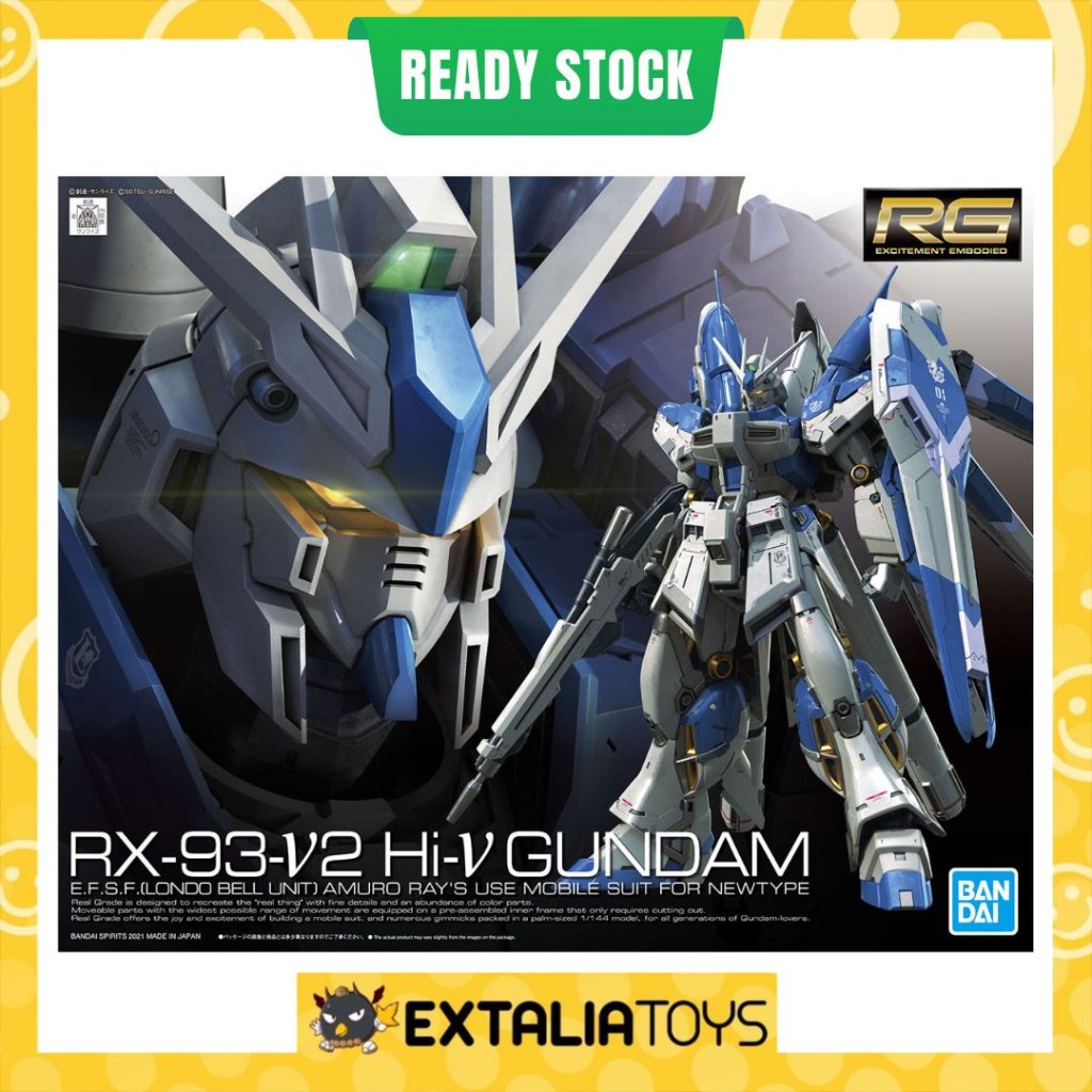 RG 1/144 Hi-Nu v Gundam RX-93-V2 - BANDAI