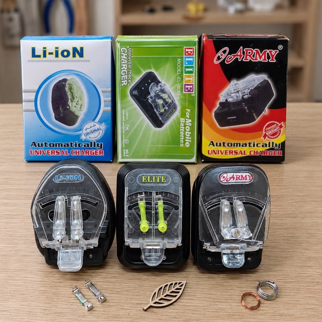 Desktop Universal Charger Baterai HP Li-ion Elite Army | Charger Baterai | Universal Travel Charger 