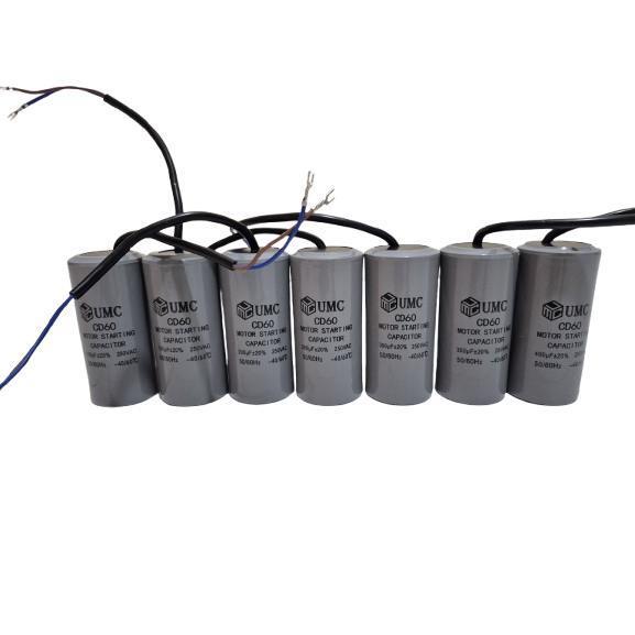 Kapasitor CD60 Motor 250V Starting Kompresor 200uf 250uf 300uf 350uf 400uf