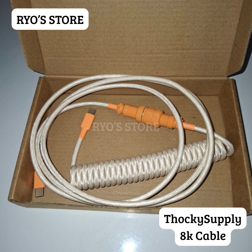 [PRELOVED] Coiled Cable Keyboard Mechanical Rapid Trigger