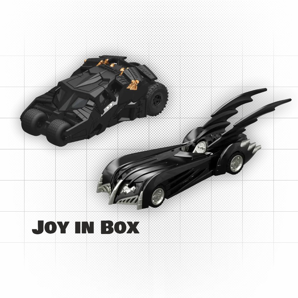 Blokees Wheels Batman E02 Batmobile Diecast Car