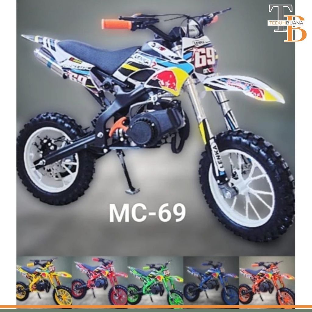 Motor Trail Mini LENKA MC 69 PC MOTO 01 50cc Mainan Anak Offroad Adventure